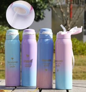 JOYCART Joy Cart vacuum straw flask stainless steel thermos bottle 480 ...