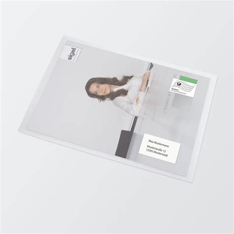 Envelope, transparent, C4, 25 envelopes | SIGEL