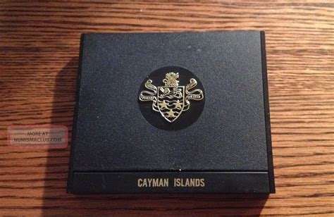 Cayman Islands 1972 Gold Coin $25 Queen Elizabeth Ii Proof With Case12k