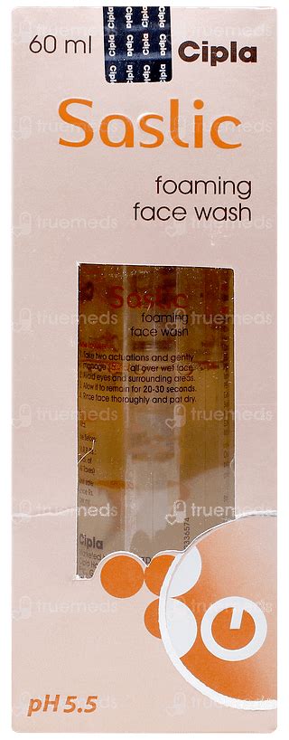 Saslic Foaming Face Wash: Uses, Side Effects, Price & Substitutes