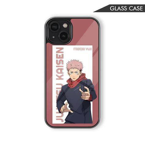 Cursed Vessel: Yuji Itadori Jujutsu Glass Case – Kaarigaricraft