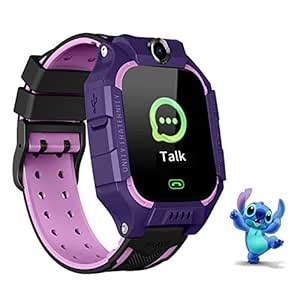 YUZW Kids Smart Watch Phone with Camera Games Two-Way Call Waterproof ...