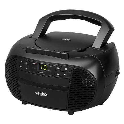 Jensen CD-550 Portable Stereo Compact Disc Cassette Recorder with AM/FM ...