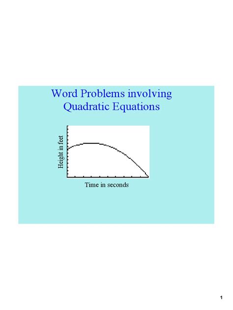 Image result for Quad Function Word Problems