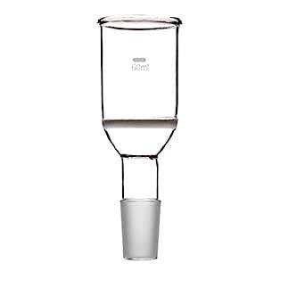Deschem 60ml,24/40,Glass Buchner Filtration Funnel,3# Coarse Filter ...
