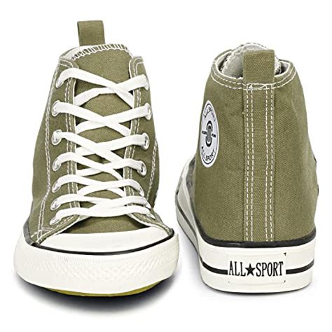 Buy MOZAFIA Men Canvas Hike Lace Up Vulcanised Sole Sneaker Olive at ...