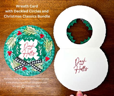 Image result for Wreath Card Tutorial