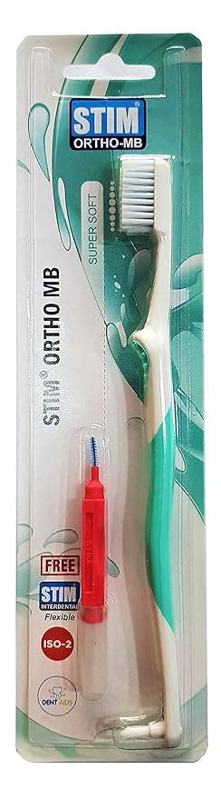 Buy Dr. Dentaids Stim Ortho Mb Orthodontic manual Toothbrush for adults ...