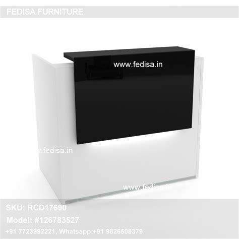 Reception Counter Esquire Glass Top Reception Desk Best Reception Table ...