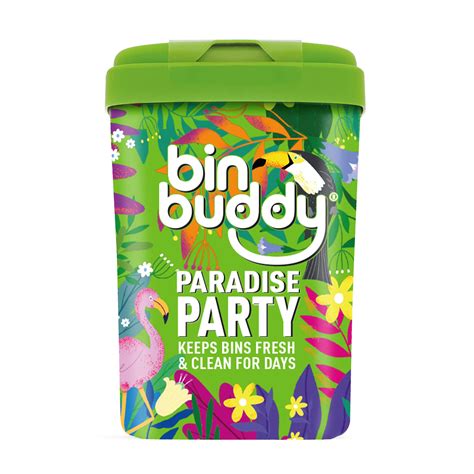 Buy Bin Buddy Paradise Party Limited Edition Bin Freshener Powder 450g ...