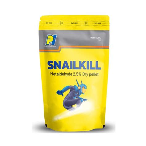 PI Industries Snailkill (Metaldehyde 2.5% Pellet) Insecticide 1 Kg ...