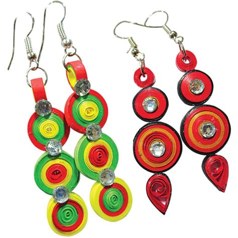 Buy ToyKraft Jewellery Designs - Paper Quilling Craft Kit Online at ...