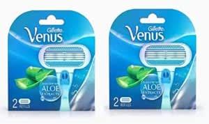 Gillette Venus Men Aloe Ectracts 2 Refills, Count 2 : Amazon.in: Health ...