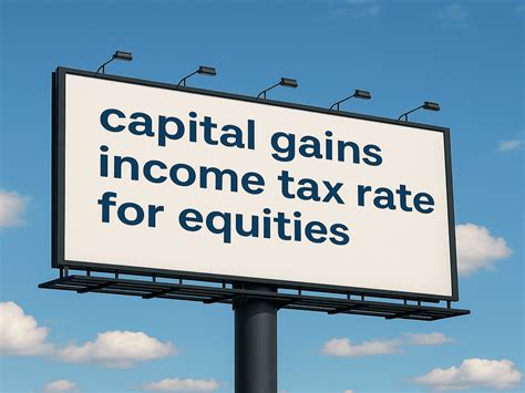 Updated LTCG and STCG capital gains tax table by income tax department ...