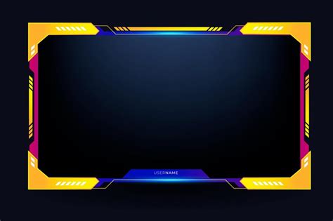 Наложение потоковой передачи Twitch Наложение лицевой камеры в ...