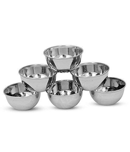 Buy Zero To Infinity Store Stainless Steel Bowl (Katori) Serving Dish ...