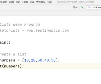 Dart Programming Lists 的图像结果