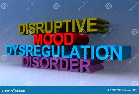 Disruptive Mood Dysregulation Disorder Stock Illustration ...