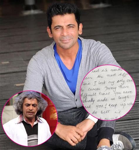 Sunil Grover gets a hand written letter from a fan and it's every bit ...