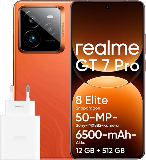 realme GT 7 Pro 5 G Smartphone 12GB + 512GB AI India | Ubuy
