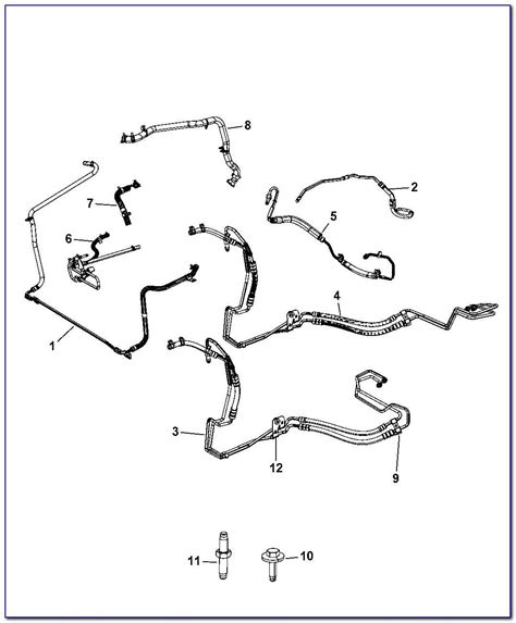 Chrysler Town and Country 2008 Heater Hose Diagram Explained