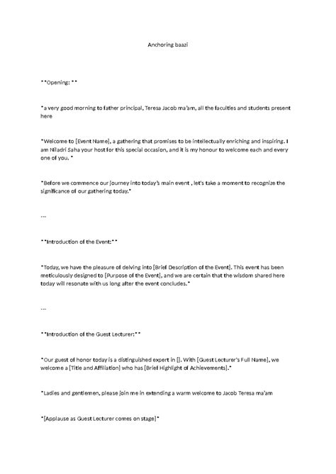 Anchoring baazi - lol xD - Anchoring baazi **Opening: ** *a very good ...