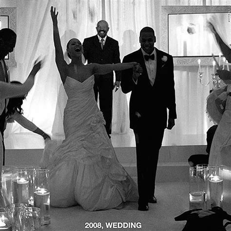 This never-before-seen photo of Beyonce and Jay Z's wedding is real cute