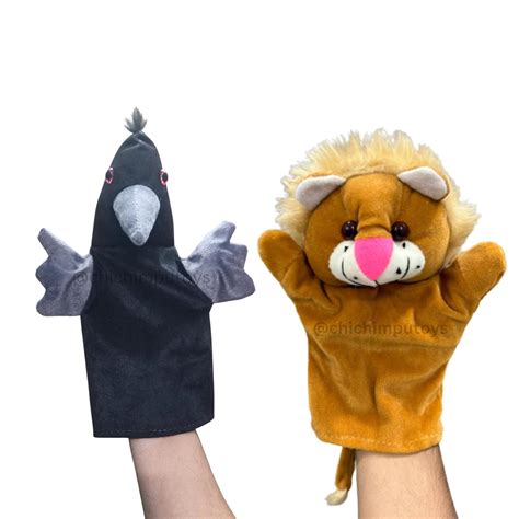 Buy Chi-Chimpu Toys Storytelling Plush Puppets | Lion Hand Puppet ...