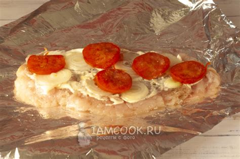 Куриная отбивная в фольге в духовке — рецепт с фото пошагово