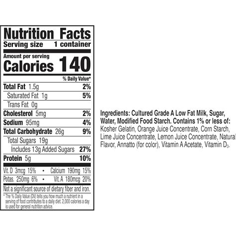 Yoplait Original Orange Creme Flavored Low Fat India | Ubuy