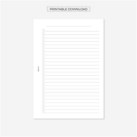 Image result for Printable List