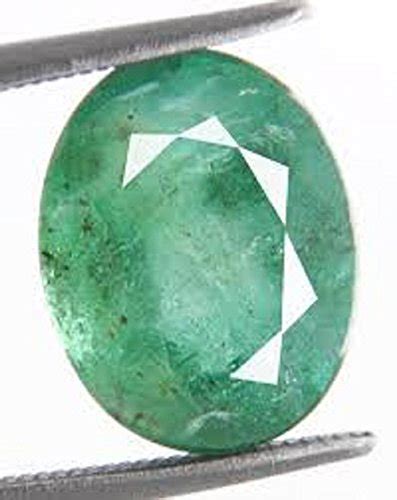 6.50 Ratti 100% AAA+++ Quality Zambia Emerald/panna By Lab Certified ...