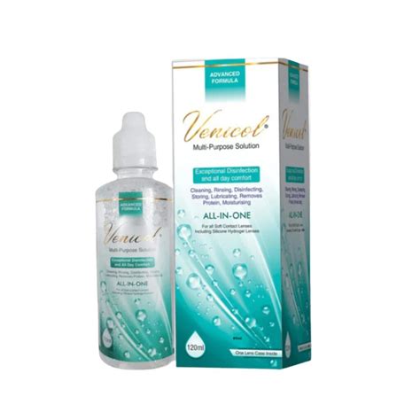 Venicol Multi-Purpose Contact Lens Solution - Optikers.pk