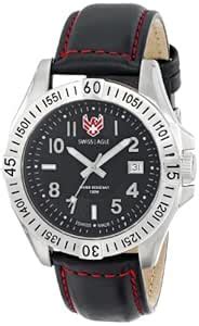 Swiss Eagle Men's SE 9021-01 Altitude Black White Watch : Amazon.in ...