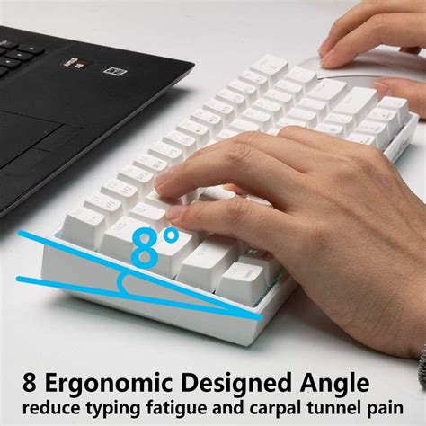 Buy 60 Percent Keyboard,Velocifire M2 60% Mechanical Gaming Keyboard ...