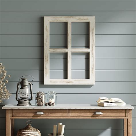Barnyard Designs 18x24 Rustic Window Frame Wall Decor, Farmhouse Window ...