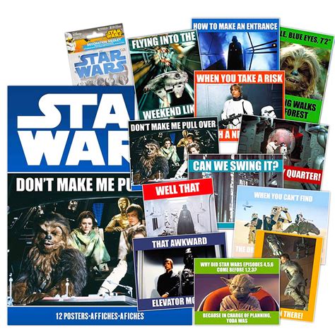 Buy Star Wars Book Set Star Wars Room Decorations - Star Wars Wall Art ...