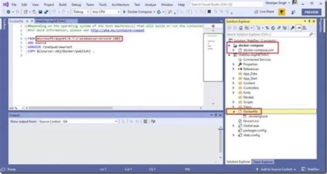 Niranjan Singh's coding blog | Containerizing a .NET application