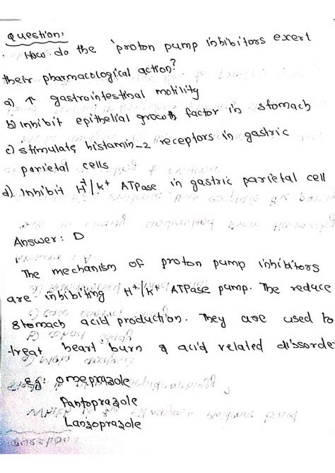 2-1 - Pharmacy related - B. Pharmacy - Studocu