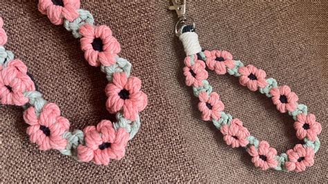 Image result for DIY Macrame Flower Keychain Tutorial