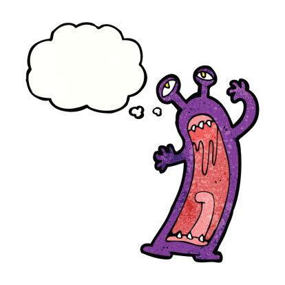 Image result for Alien in Darkness Cartoon