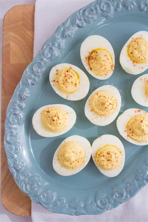 Low calorie devilled eggs! 84 calories per egg. :D : 1200isplenty