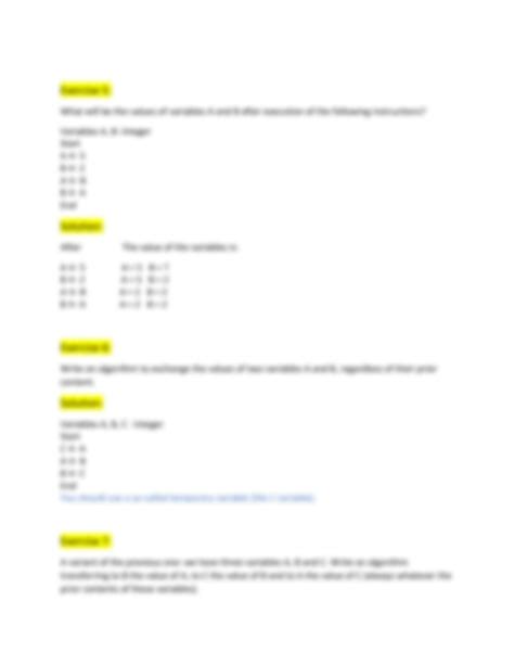 Algorithm Practice Exercises 的图像结果