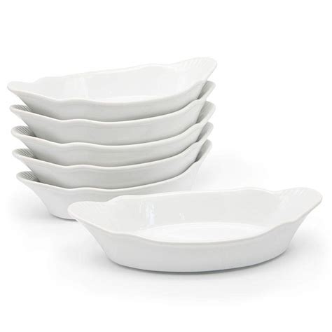 Au Gratin Dish, by KooK, Fine Ceramic Make, Oven Safe, Bakeware, 9in ...