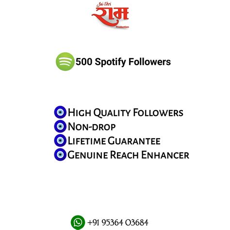 500 Spotify Followers