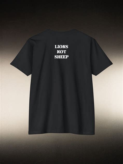 Lions Not Sheep "God's Nation" Tee | Lions Not Sheep