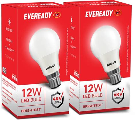 EVEREADY 12 W Basic Standard B22 LED Bulb Price in India - Buy EVEREADY ...