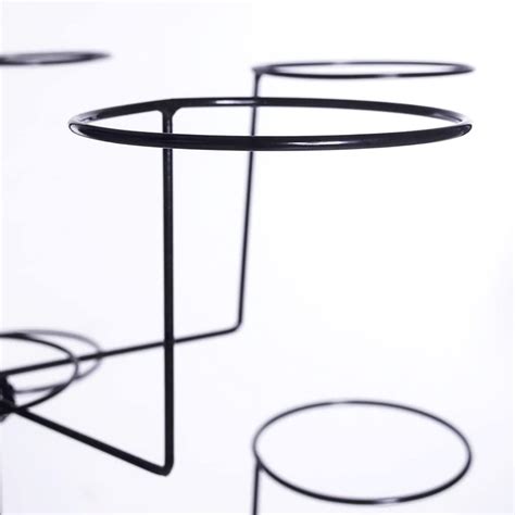 Buy tonchean Hat Rack 5 Tier Wig Stands for Display 25 Hooks Hat ...