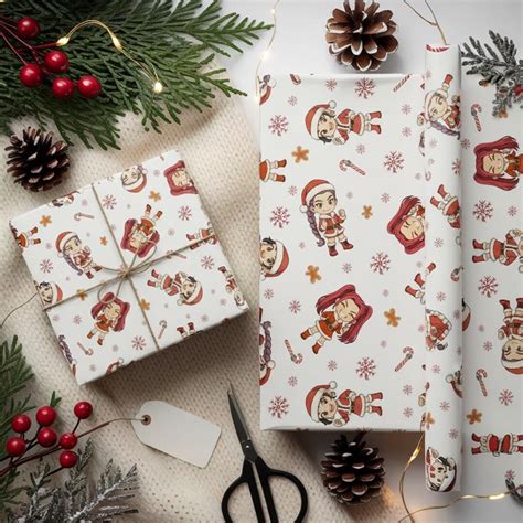 Buy Huntrix Christmas Gift Wrap, K-pop Demon Hunter Wrapping Paper ...