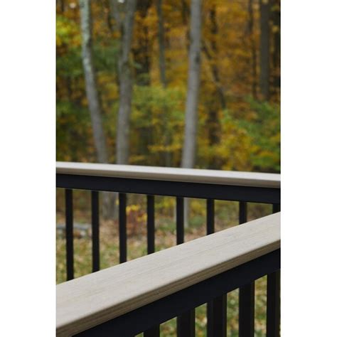 TimberTech Classic Composite 7.6-ft L x 2.1-in W x 2.5-in H Black ...